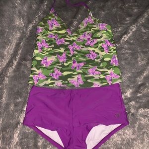 Girls OP Bathing Suit Two Piece